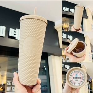 NWT Starbucks 2022 Mid Autumn Milky Tea Studded Tumbler